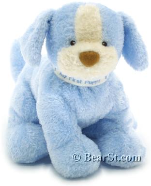 Gund My First Big Puppy, blue