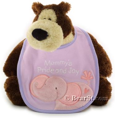 Gund Hugs & Kisses Elephant Bib