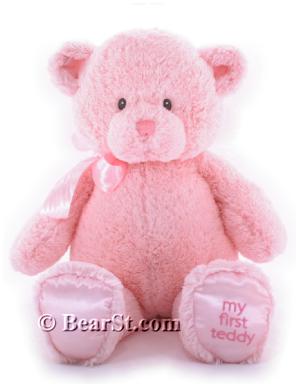 Gund My First Teddy Bear, pink