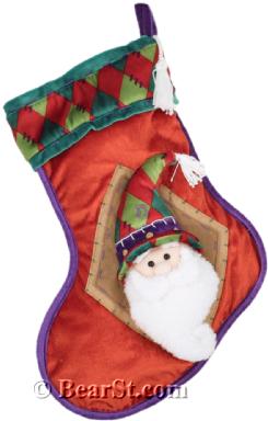 Gund Scandinavian Santa Stocking