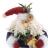 Gund Country Kringles Santa Ornament, blue